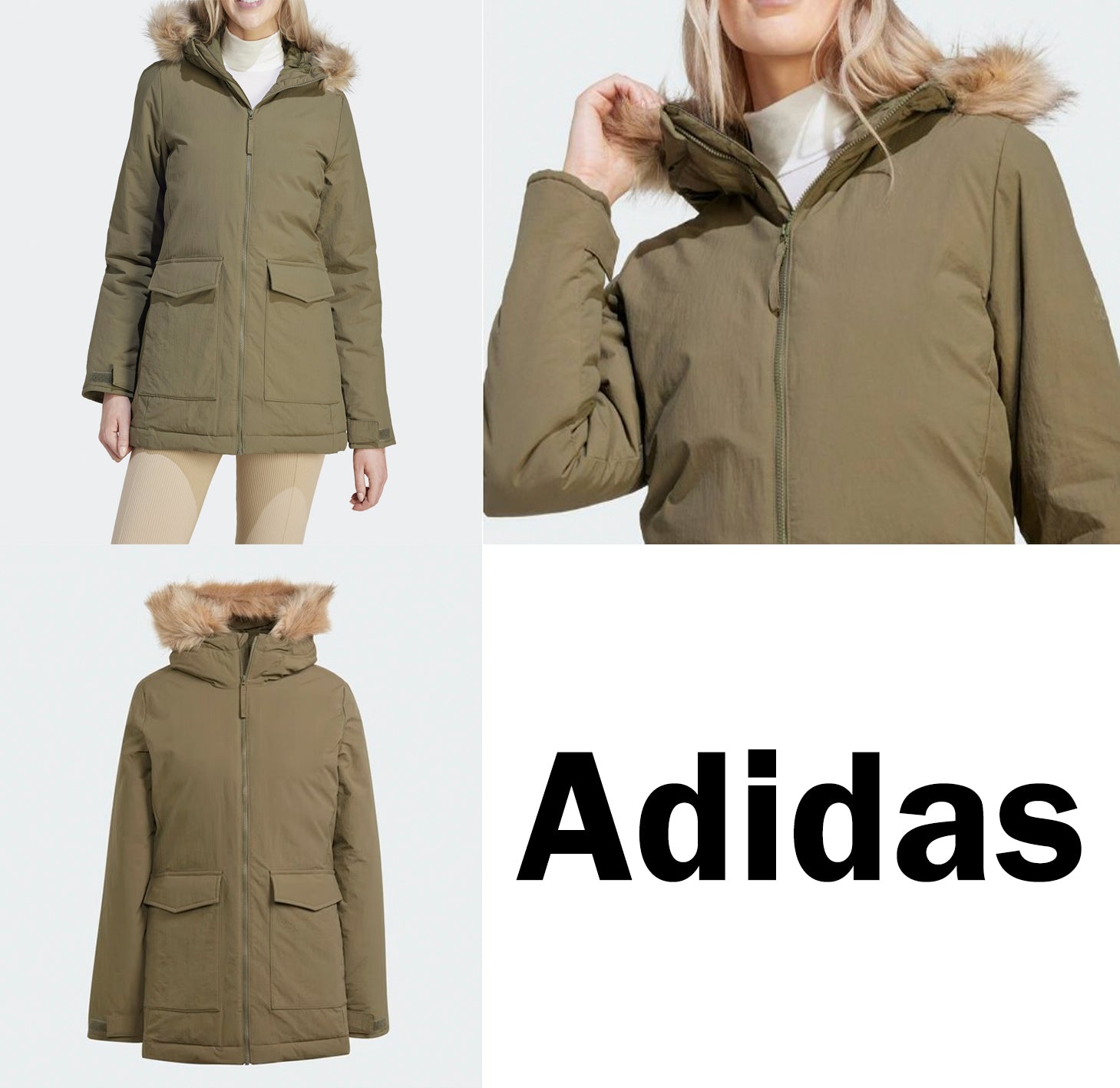 Women's long jacket Adidas Women's long jacket Adidas